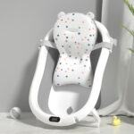 Junbon 2in1 Baby Foldable Bath Tub Set - Image 2