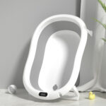 Junbon 2in1 Baby Foldable Bath Tub Set - Image 4