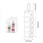 Portable Milk Powder Dispenser – 4 Layer - Image 6