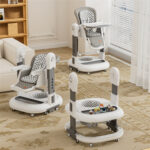 Kidilo KD015 Multifunctional 3in1 High Chair - Image 2