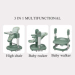 Kidilo KD015 Multifunctional 3in1 High Chair - Image 9