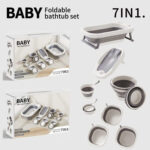 7in1 Foldable Baby Bathtub Set - Image 7