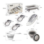 7in1 Foldable Baby Bathtub Set - Image 8
