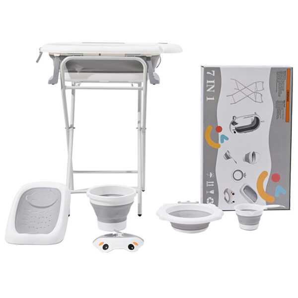 Foldable Baby Bathtub Set 7in1