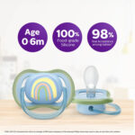 Philips Avent 0-6m Ultra Air Soother 2PCs – Boyish - Image 3