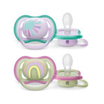 Philips Avent 0-6m Ultra Air Soother 2PCs – Girlish