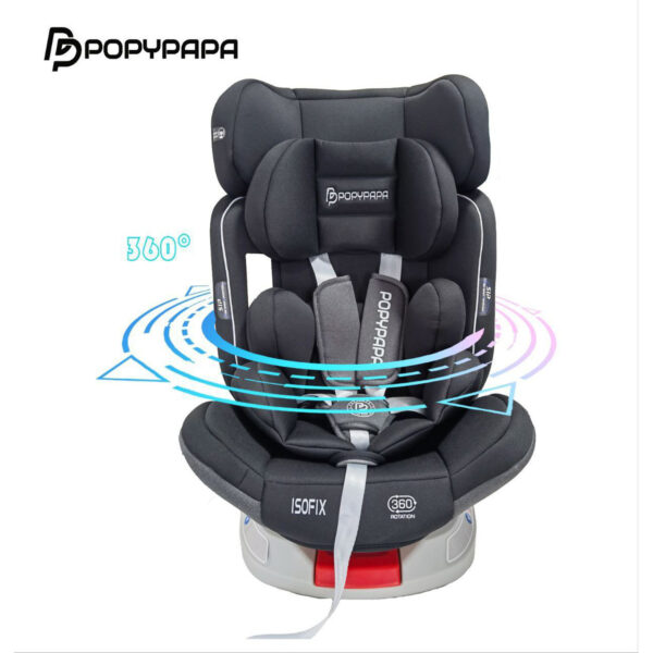 POPYPAPA 360A Multi-Stage 360° Rotating Isofix Car Seat