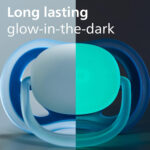 Philips Avent 0-6m Ultra Air Nighttime Soother 2PCs – Boyish - Image 8
