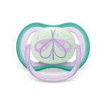 Philips Avent 0-6m Ultra Air Nighttime Soother 2PCs – Girlish - Image 2