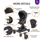 baobaohao V16 Foldable Mini Baby Stroller - Image 9