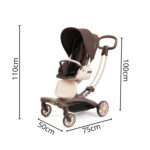 baobaohao V21 Foldable Mini Baby Stroller - Image 9