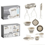 7in1 Baby Bathtub Set with Folding Stand - Image 2