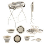 7in1 Baby Bathtub Set with Folding Stand - Image 3