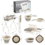 7in1 Baby Bathtub Set with Folding Stand - Image 7