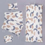 Padded Baby Crib Side Bumpers - Image 4