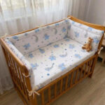 Padded Baby Crib Side Bumpers - Image 4