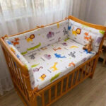 Padded Baby Crib Side Bumpers - Image 6