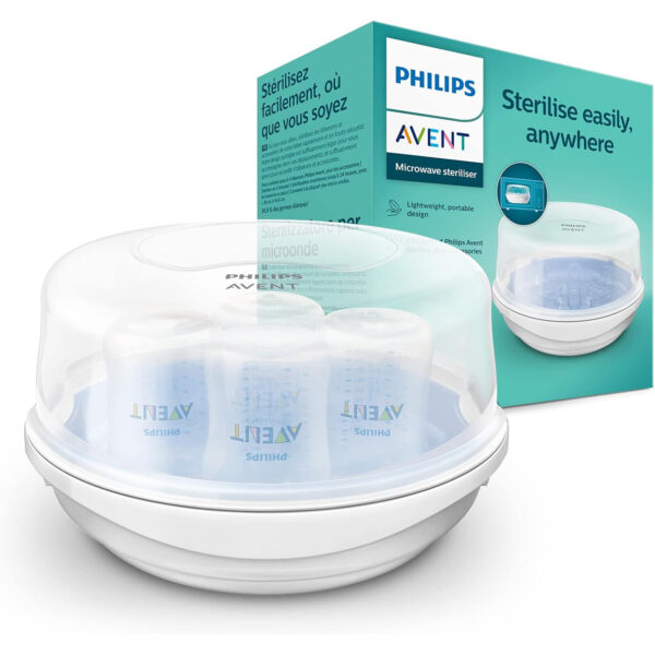 Philips Avent Microwave Steam Sterilizer – 4 Bottles