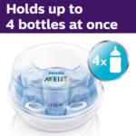 Philips Avent Microwave Steam Sterilizer – 4 Bottles - Image 11