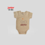 Junior 0–3M High Organic Cotton Short Sleeve Kimono Set - Image 3