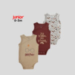 Junior 0–3M High Organic Cotton Sleeveless Kimono Set - Image 9