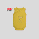 Junior 0–3M High Organic Cotton Sleeveless Kimono Set - Image 6
