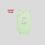 Junior 3–6M High Organic Cotton Sleeveless Kimono Set - Image 13