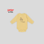Junior 6-9M High Organic Cotton Long Sleeve Bodysuit Set - Image 3