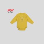 Junior 6-9M High Organic Cotton Long Sleeve Bodysuit Set - Image 5