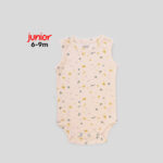 Junior 6-9M High Organic Cotton Sleeveless Bodysuit Set - Image 11