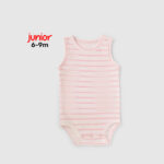 Junior 6-9M High Organic Cotton Sleeveless Bodysuit Set - Image 19