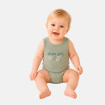 Junior 6-9M High Organic Cotton Sleeveless Bodysuit Set - Image 7
