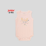 Junior 6-9M High Organic Cotton Sleeveless Bodysuit Set - Image 10