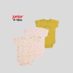 Junior 9-12M High Organic Cotton Short Sleeve Bodysuit Set - Image 13
