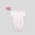 Junior 9-12M High Organic Cotton Short Sleeve Bodysuit Set - Image 4