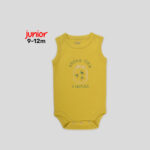 Junior 9-12M High Organic Cotton Sleeveless Bodysuit Set - Image 11