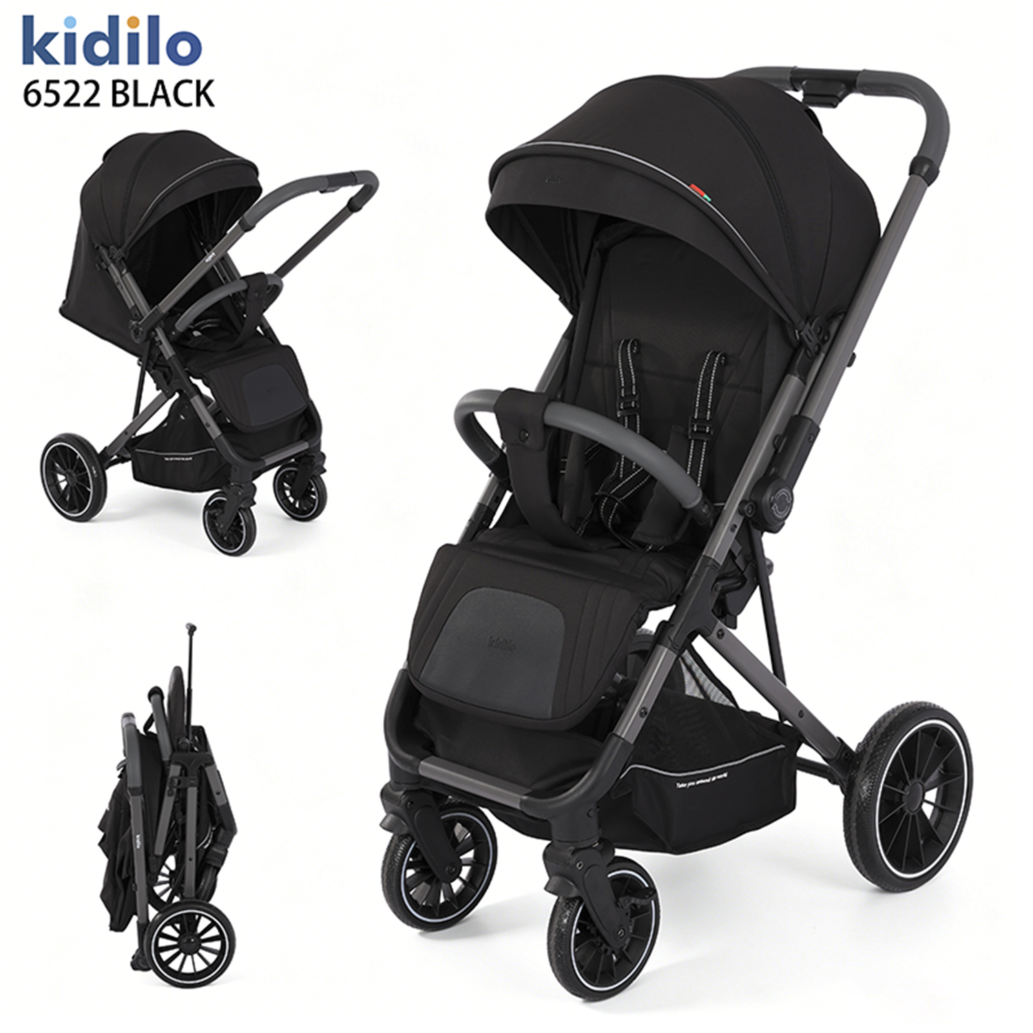 Kidilo 6522 Stroller Kidilo 6522 Baby Stroller - Image 1